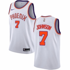 Men's Nike Phoenix Suns #7 Kevin Johnson Authentic NBA Jersey - Association Edition