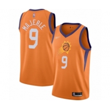 Men's Phoenix Suns #9 Dan Majerle Authentic Orange Finished Basketball Jersey - Statement Edition