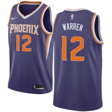 Women's Nike Phoenix Suns #12 T.J. Warren Swingman Purple Road NBA Jersey - Icon Edition