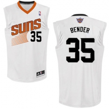 Youth Adidas Phoenix Suns #35 Dragan Bender Authentic White Home NBA Jersey