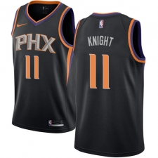 Youth Nike Phoenix Suns #11 Brandon Knight Swingman Black Alternate NBA Jersey Statement Edition