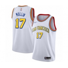 Women's Golden State Warriors #17 Chris Mullin Swingman White Hardwood Classics Basketball Jersey - San Francisco Classic Edition