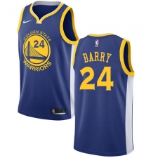 Youth Nike Golden State Warriors #24 Rick Barry Swingman Royal Blue Road NBA Jersey - Icon Edition