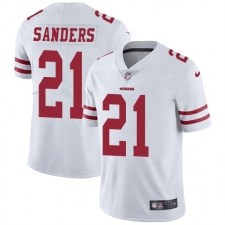 Youth Nike San Francisco 49ers #21 Deion Sanders White Vapor Untouchable Limited Player NFL Jersey