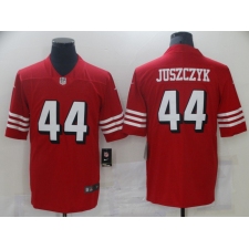 Men's Nike San Francisco 49ers #44 Kyle Juszczyk Red Team Color Vapor Untouchable Limited Jersey