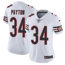 Women's Nike Chicago Bears #34 Walter Payton Elite White NFL Jersey