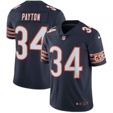 Youth Nike Chicago Bears #34 Walter Payton Navy Blue Team Color Vapor Untouchable Limited Player NFL Jersey