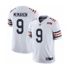 Youth Chicago Bears #9 Jim McMahon White 100th Season Limited Football Jersey