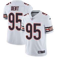 Youth Nike Chicago Bears #95 Richard Dent White Vapor Untouchable Limited Player NFL Jersey