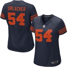 Women's Nike Chicago Bears #54 Brian Urlacher Game Navy Blue Alternate NFL Jersey