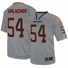 Youth Nike Chicago Bears #54 Brian Urlacher Elite Lights Out Grey NFL Jersey