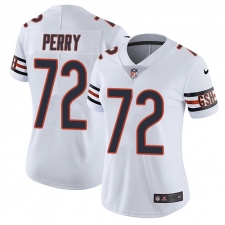 Women's Nike Chicago Bears #72 William Perry Elite White NFL Jersey