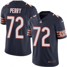Youth Nike Chicago Bears #72 William Perry Elite Navy Blue Team Color NFL Jersey