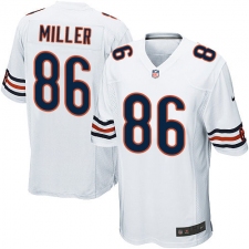 Youth Nike Chicago Bears #86 Zach Miller Game White NFL Jersey
