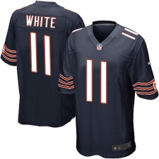 Youth Nike Chicago Bears #11 Kevin White Game Navy Blue Team Color NFL Jersey