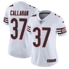Women's Nike Chicago Bears #37 Bryce Callahan Elite White NFL Jersey