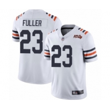Men's Chicago Bears #23 Kyle Fuller White 100th Season Limited Football Jersey