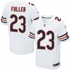 Men's Nike Chicago Bears #23 Kyle Fuller Elite White NFL Jersey