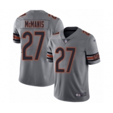 Men's Chicago Bears #27 Sherrick McManis Limited Silver Inverted Legend Football Jersey