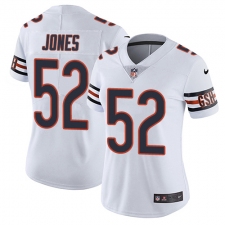 Women's Nike Chicago Bears #52 Christian Jones Elite White NFL Jersey