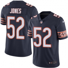 Youth Nike Chicago Bears #52 Christian Jones Navy Blue Team Color Vapor Untouchable Limited Player NFL Jersey