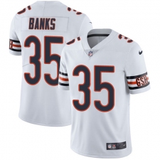 Youth Nike Chicago Bears #35 Johnthan Banks Elite White NFL Jersey