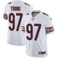 Youth Nike Chicago Bears #97 Willie Young White Vapor Untouchable Limited Player NFL Jersey
