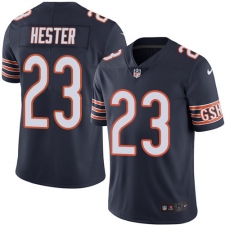 Youth Nike Chicago Bears #23 Devin Hester Navy Blue Team Color Vapor Untouchable Limited Player NFL Jersey