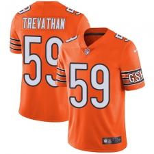 Youth Nike Chicago Bears #59 Danny Trevathan Limited Orange Rush Vapor Untouchable NFL Jersey