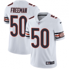 Youth Nike Chicago Bears #50 Jerrell Freeman Elite White NFL Jersey