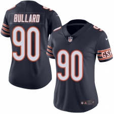 Women's Nike Chicago Bears #90 Jonathan Bullard Elite Navy Blue Team Color NFL Jersey