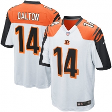 Youth Nike Cincinnati Bengals #14 Andy Dalton Game White NFL Jersey
