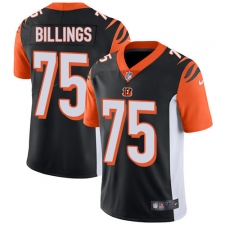 Men's Nike Cincinnati Bengals #75 Andrew Billings Vapor Untouchable Limited Black Team Color NFL Jersey