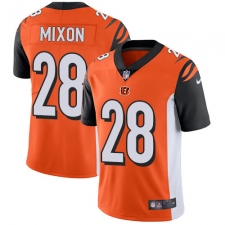 Youth Nike Cincinnati Bengals #28 Joe Mixon Vapor Untouchable Limited Orange Alternate NFL Jersey
