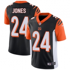 Youth Nike Cincinnati Bengals #24 Adam Jones Vapor Untouchable Limited Black Team Color NFL Jersey