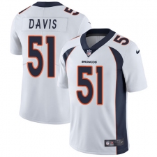 Youth Nike Denver Broncos #51 Todd Davis Elite White NFL Jersey
