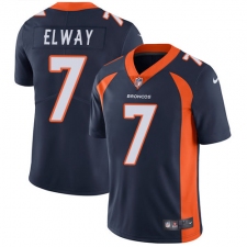 Youth Nike Denver Broncos #7 John Elway Elite Navy Blue Alternate NFL Jersey