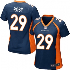 Women's Nike Denver Broncos #29 Bradley Roby Game Navy Blue Alternate NFL Jersey