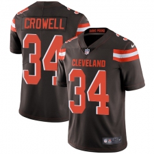Youth Nike Cleveland Browns #34 Isaiah Crowell Brown Team Color Vapor Untouchable Limited Player NFL Jersey