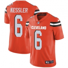 Men's Nike Cleveland Browns #6 Cody Kessler Orange Alternate Vapor Untouchable Limited Player NFL Jersey