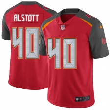 Youth Nike Tampa Bay Buccaneers #40 Mike Alstott Elite Red Team Color NFL Jersey