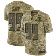 Youth Nike Tampa Bay Buccaneers #99 Warren Sapp Limited Camo 2018 Salute to Service NFL Jersey