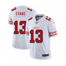 Men's Tampa Bay Buccaneers #13 Mike Evans White Team Logo Fashion Limited Football Jersey