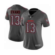 Women's Tampa Bay Buccaneers #13 Mike Evans Limited Gray Static Fashion Football Jersey