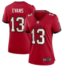 Women's Tampa Bay Buccaneers #13 Mike Evans Nike Red Game Player Jersey