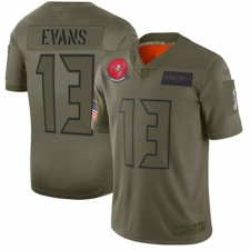 Youth Tampa Bay Buccaneers #13 Mike Evans Limited Camo 2019 Salute to Service Football Jersey
