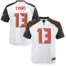 Youth Tampa Bay Buccaneers #13 Mike Evans Nike White Game Jersey.webp