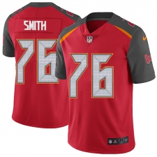 Youth Nike Tampa Bay Buccaneers #76 Donovan Smith Elite Red Team Color NFL Jersey