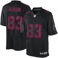 Men's Nike Tampa Bay Buccaneers #83 Vincent Jackson Limited Black Impact NFL Jersey