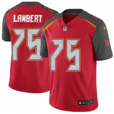 Youth Nike Tampa Bay Buccaneers #75 Davonte Lambert Red Team Color Vapor Untouchable Limited Player NFL Jersey
